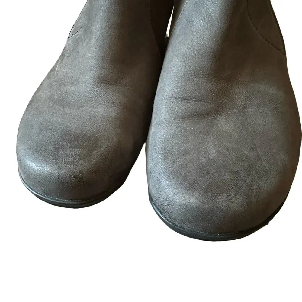 Dansko | Size 9.5 Euro 40 Fifi Ankle Grey Burnished Nubuck